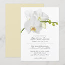 Search for orchid funeral invitations Celebration of life