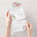 Search for watercolor peonies wedding invitations Blush pink