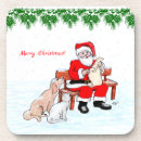 Search for santa claus coasters Retro