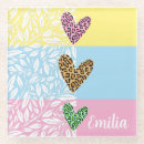 Search for back to school coasters Girly