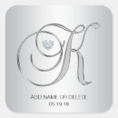 Search for silver monogram envelope seals Monogrammed