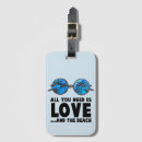 Search for beach lovers accessories Typography