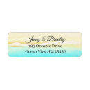 Search for water return address labels Teal
