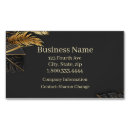 Search for exotic business cards Leaves