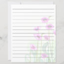 Search for poppies stationery paper Pink