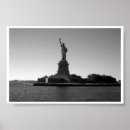 Search for black and white nyc posters Statue of liberty