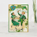 Search for victorian st patricks day cards Green
