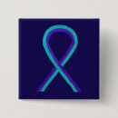 Search for teal awareness badges Suicide prevention