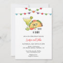 Search for taco bout a baby invitations Watercolor