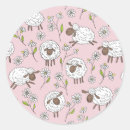 Search for pink sheep stickers Farm animal