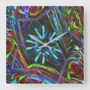 Search for black and neon blue art Green