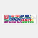 Search for recovery bumper stickers 12 step