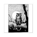 Search for night rubber stamps Owl