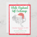 Search for white elephant exchange invitations Party
