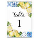 Search for lemon table cards Floral