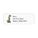 Search for shamrock return address labels Leaf