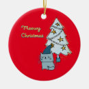 Search for meowy christmas tree decorations Feline