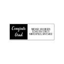 Search for congratulations rubber stamps Graduate