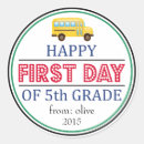 Search for happy 5th stickers School