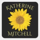 Search for bright yellow stickers Sunflowers
