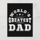 Search for worlds greatest father postcards Dad