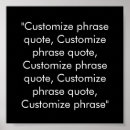 Search for black and white quotes posters Text