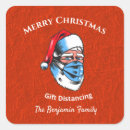 Search for mask stickers Santa claus