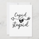 Search for funny cupid valentines day cards Sarcastic