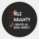 Search for naughty list stickers Cartoon