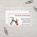 Search for rock band business cards Country