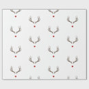 Search for hunting christmas wrapping paper Santa