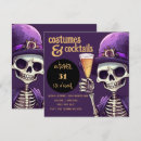 Search for whimsical halloween invitations Purple
