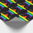 Search for rainbow christmas tree wrapping paper Pride