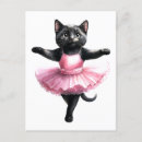 Search for dancing cat postcards Dance