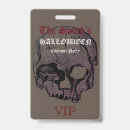 Search for halloween id badges Horror