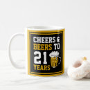 Search for 21 year mugs Cheers to 21 years