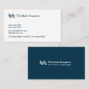 Search for smart business cards Blue