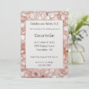 Search for pearl birthday invitations Chic