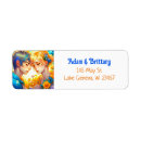 Search for anime return address labels Flowers