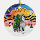 Search for alaskan malamute christmas tree decorations Pets