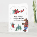 Search for lumberjack christmas cards Buffalo plaid