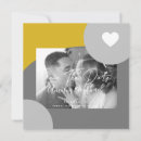 Search for yellow grey save the dates Zmodern