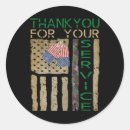 Search for thank you soldier stickers Service