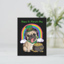 Search for happy pug postcards Animal