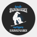 Search for fun on a snowboard stickers Fresh powder