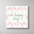 Search for pink and gold canvas prints Inspirational