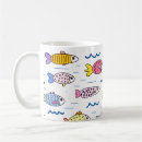 Search for school of fish mugs Fishing