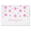 Search for glamourous table cards Sparkle
