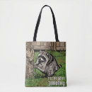 Search for racoon bags Illustration