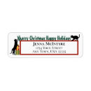 Search for cat silhouette return address labels Silhouettes